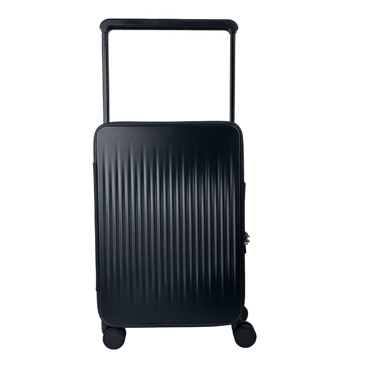 Black Carry On Suitcase - Hard Shell Cabin Luggage with USB Charging | NeoMove | 55 cm