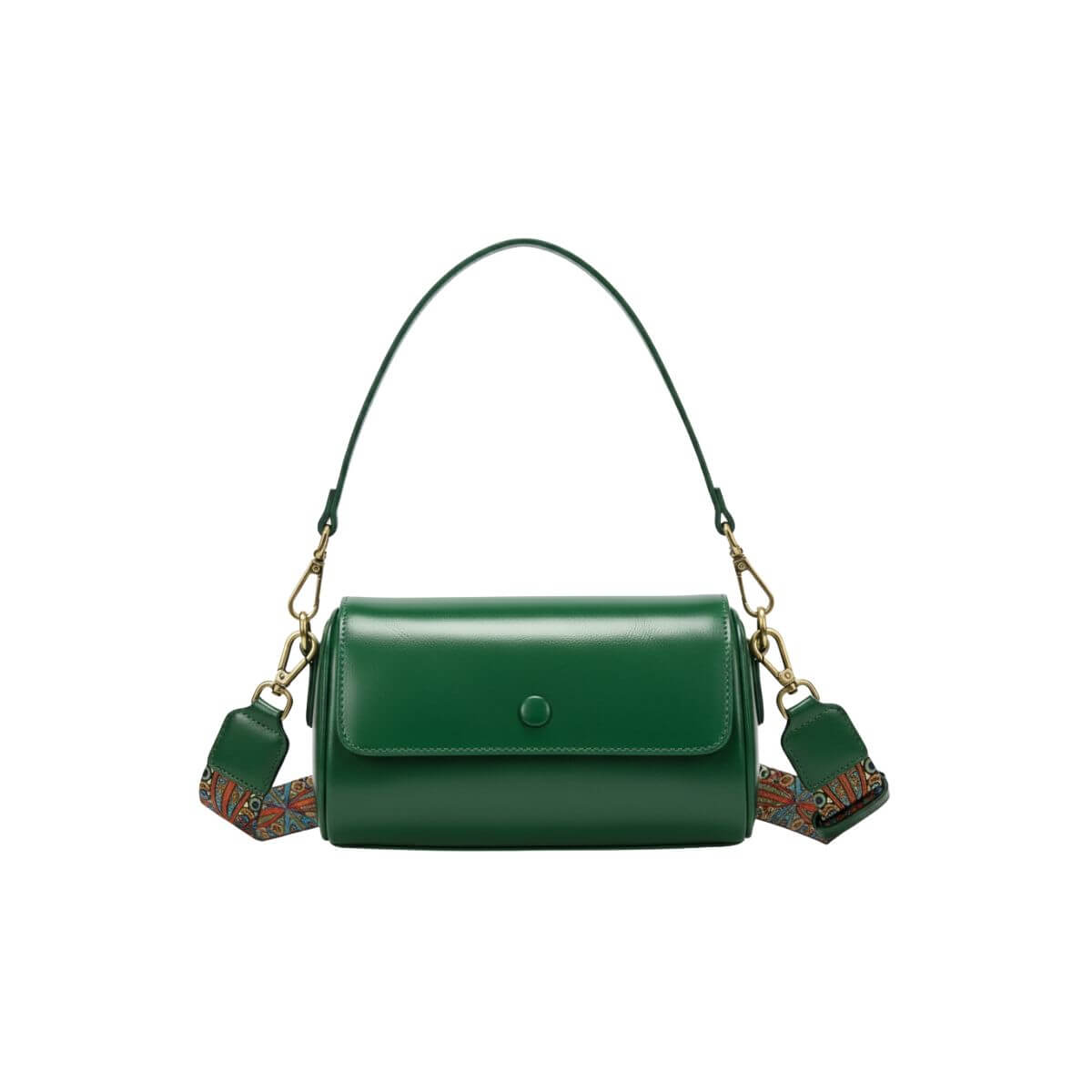 Retro Frame Emerald Green Mini Shoulder & Crossbody Bag