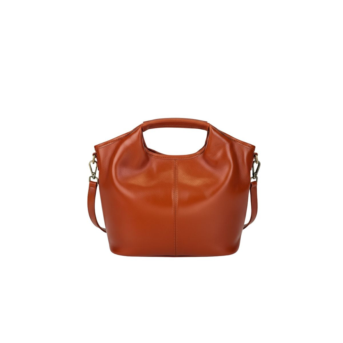 Retro Grace Sunset Yellow Leather Shoulder & Crossbody Bag