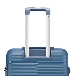 StratoLine 75cm large check-in suitcase in Blue, carry handle close-up