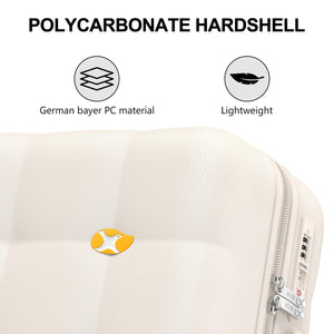 Polycarbonate hardshell case with German bayer PC material and lightweight features on a white background.