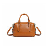 Metro Classic Amber Tan Leather Shoulder Bag