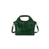 Retro Grace Emerald Green Leather Shoulder & Crossbody Bag