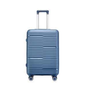 StratoLine 75cm large check-in suitcase in Blue, front view