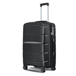 Fortiva 65cm medium check-in suitcase — side profile