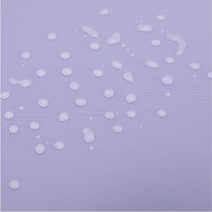 Urbaneo 64cm softside medium check in suitcase — water droplets beading on the water-repellent twill nylon